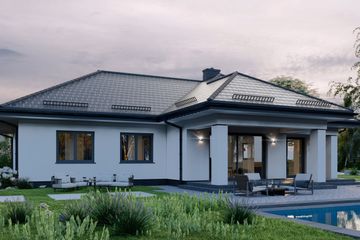  Projekt domu APS 097 NEW (LUA1520) - projekt domu parterowego - Zdjęcie 4