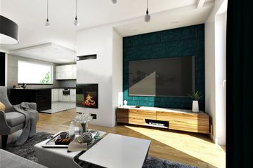  Projekt domu KA33 M (PKT1185) - projekt domu parterowego z poddaszem - Zdjęcie 6