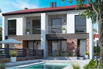  Projekt domu KA208 (PKT1186) - projekt domu z pełnym piętrem - Zdjęcie 3