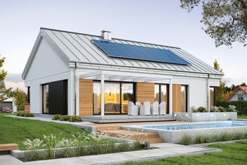  Projekt domu na praktycznej (WAH2065) - projekt domu parterowego - Zdjęcie 3