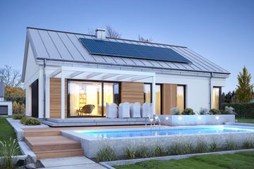  Projekt domu na praktycznej (WAH2065) - projekt domu parterowego - Zdjęcie 4