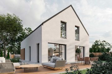  Projekt domu Livigno DCP355 (WOB1759) - projekt domu parterowego z poddaszem - Zdjęcie 4