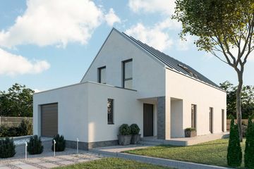  Projekt domu Livigno II DCP355A (WOB1761) - projekt domu parterowego z poddaszem - Zdjęcie 1