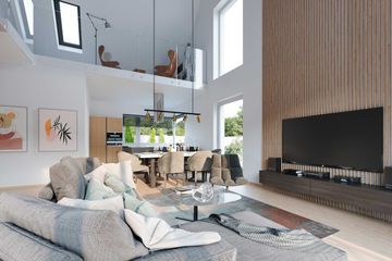  Projekt domu Valbella DCP380 (WOB1762) - projekt domu parterowego z poddaszem - Zdjęcie 5