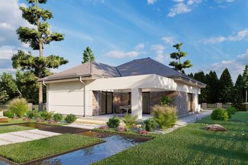  Projekt domu Sej-pro 045 energo (ELW1056) - projekt domu parterowego - Zdjęcie 4