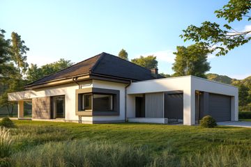  Projekt domu Sej-pro 016 energo (ELW1058) - projekt domu parterowego - Zdjęcie 4