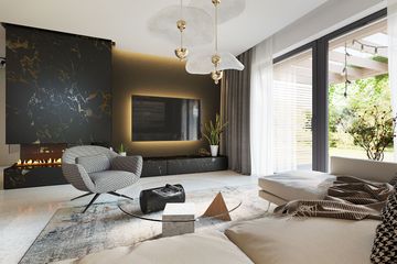  Projekt domu Niko 5 (BSE1199) - projekt domu parterowego z poddaszem - Zdjęcie 6