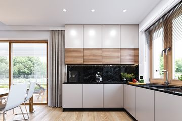  Projekt domu na przytulnej (WAH2070) - projekt domu parterowego - Zdjęcie 9