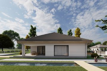  Projekt domu Sej-pro 082 energo (ELW1059) - projekt domu parterowego - Zdjęcie 3