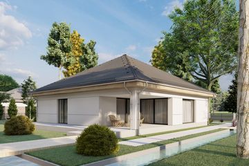  Projekt domu Sej-pro 082 energo (ELW1059) - projekt domu parterowego - Zdjęcie 4