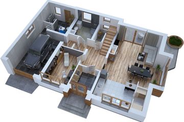  Projekt domu BW-27 (JGC1240) - projekt domu parterowego z poddaszem - Zdjęcie 4