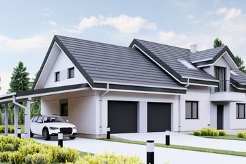  Projekt domu uA170 (WCB1291) - projekt domu parterowego z poddaszem - Zdjęcie 3