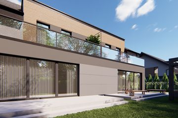  Projekt domu uA250 (WCB1300) - projekt domu parterowego z poddaszem - Zdjęcie 5