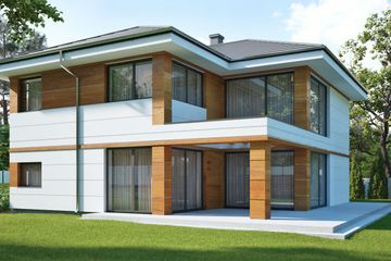  Projekt domu uA189 (WCB1292) - projekt domu z pełnym piętrem - Zdjęcie 3