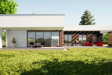  Projekt domu uA223 (WCB1299) - projekt domu parterowego - Zdjęcie 4