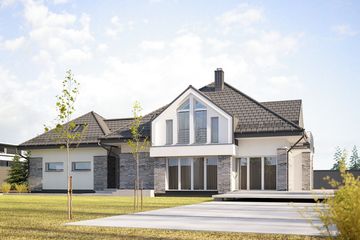  Projekt domu Latimona 4 (KKF1026) - projekt domu parterowego z poddaszem - Zdjęcie 4