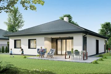  Projekt domu Geralt 1a35 (WRD3056) - projekt domu parterowego - Zdjęcie 2