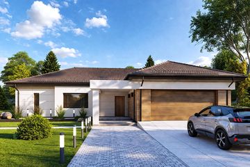  Projekt domu Sej-pro 022 energo (ELW1060) - projekt domu parterowego - Zdjęcie 1