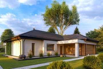  Projekt domu Sej-pro 022 energo (ELW1060) - projekt domu parterowego - Zdjęcie 2