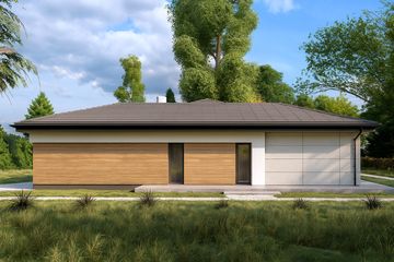  Projekt domu Sej-pro 022 energo (ELW1060) - projekt domu parterowego - Zdjęcie 3