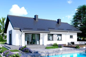  Projekt domu APS 332+G (LUA1523) - projekt domu parterowego - Zdjęcie 5