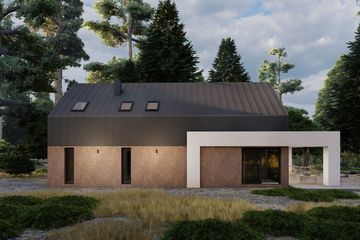  Projekt domu Sej-pro 034 energo (ELW1061) - projekt domu parterowego z poddaszem - Zdjęcie 4