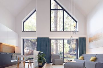  Projekt domu Amon bez garażu [B] (WRF2309) - projekt domu parterowego z poddaszem - Zdjęcie 3