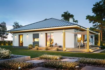  Projekt domu na słonecznej (WAH2071) - projekt domu parterowego - Zdjęcie 2