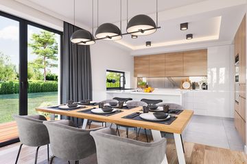  Projekt domu na słonecznej (WAH2071) - projekt domu parterowego - Zdjęcie 9