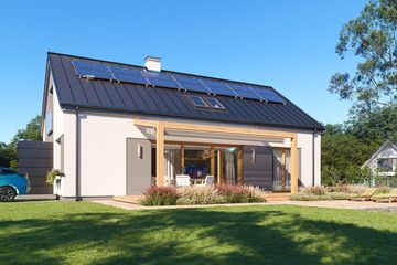  Projekt domu na przytulnej 3 (WAH2072) - projekt domu parterowego - Zdjęcie 4