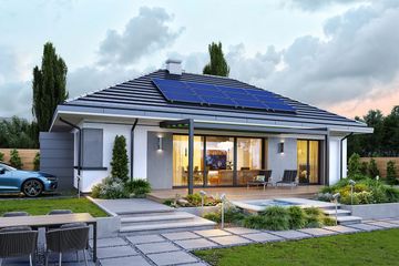  Projekt domu na przytulnej 2 (WAH2073) - projekt domu parterowego - Zdjęcie 4