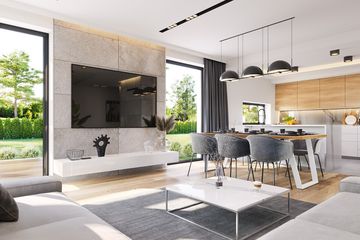  Projekt domu na słonecznej 2 (WAH2074) - projekt domu parterowego - Zdjęcie 8