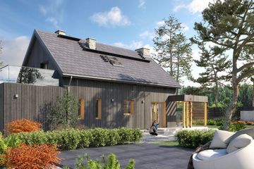  Projekt domu Weranda 6 (BSA2299) - projekt domu parterowego z poddaszem - Zdjęcie 4