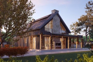  Projekt domu Weranda 6 (BSA2299) - projekt domu parterowego z poddaszem - Zdjęcie 7