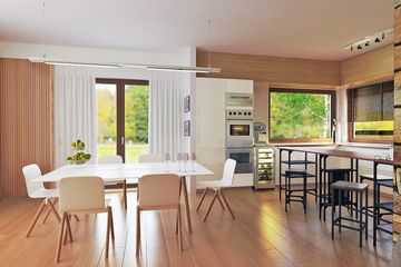  Projekt domu Czarnuszka z wiatą [A1] (WRF2311) - projekt domu parterowego - Zdjęcie 6