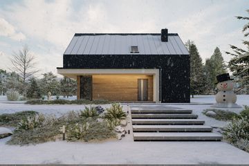  Projekt domu Sej-pro 072/1 energo (ELW1062) - projekt domu parterowego z poddaszem - Zdjęcie 4