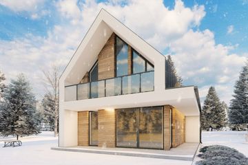  Projekt domu Sej-pro 072/1 energo (ELW1062) - projekt domu parterowego z poddaszem - Zdjęcie 1