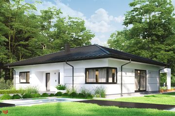  Projekt domu Sej-pro 049/1 energo (ELW1064) - projekt domu parterowego - Zdjęcie 1