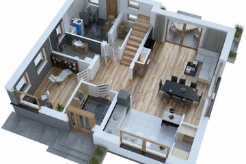  Projekt domu BW-27 wariant 1 (JGC1241) - projekt domu parterowego z poddaszem - Zdjęcie 5