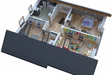  Projekt domu BW-27 wariant 1 (JGC1241) - projekt domu parterowego z poddaszem - Zdjęcie 6