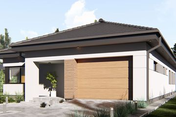  Projekt domu uA46v7 (WCB1308) - projekt domu parterowego - Zdjęcie 5