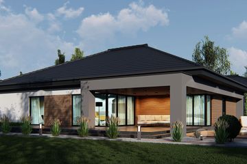  Projekt domu uA46v8 (WCB1313) - projekt domu parterowego - Zdjęcie 4