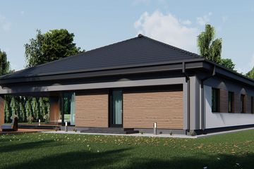  Projekt domu uA46v8 (WCB1313) - projekt domu parterowego - Zdjęcie 6