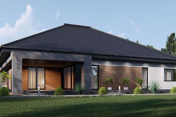  Projekt domu uA46v4 (WCB1305) - projekt domu parterowego - Zdjęcie 3