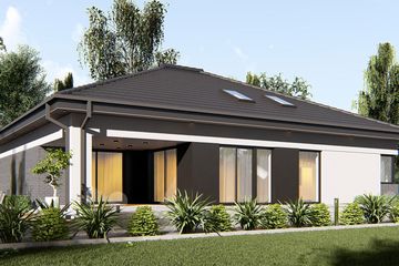  Projekt domu uA46v6 (WCB1307) - projekt domu parterowego - Zdjęcie 3