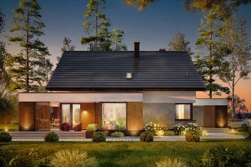  Projekt domu Perfetto (WOF1151) - projekt domu parterowego z poddaszem - Zdjęcie 9