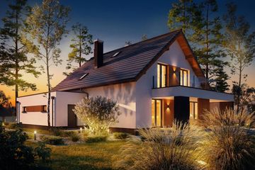  Projekt domu Perfetto (WOF1151) - projekt domu parterowego z poddaszem - Zdjęcie 10