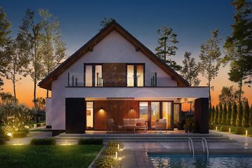  Projekt domu Perfetto (WOF1151) - projekt domu parterowego z poddaszem - Zdjęcie 11