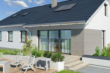  Projekt domu Boston LMB116 (WRB1631) - projekt domu parterowego - Zdjęcie 4