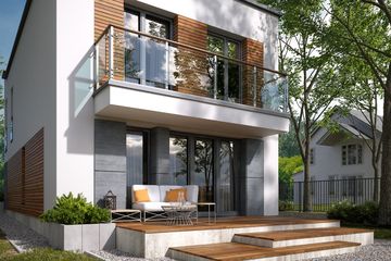  Projekt domu Wiąz W (BSA2300) - projekt domu z pełnym piętrem - Zdjęcie 4